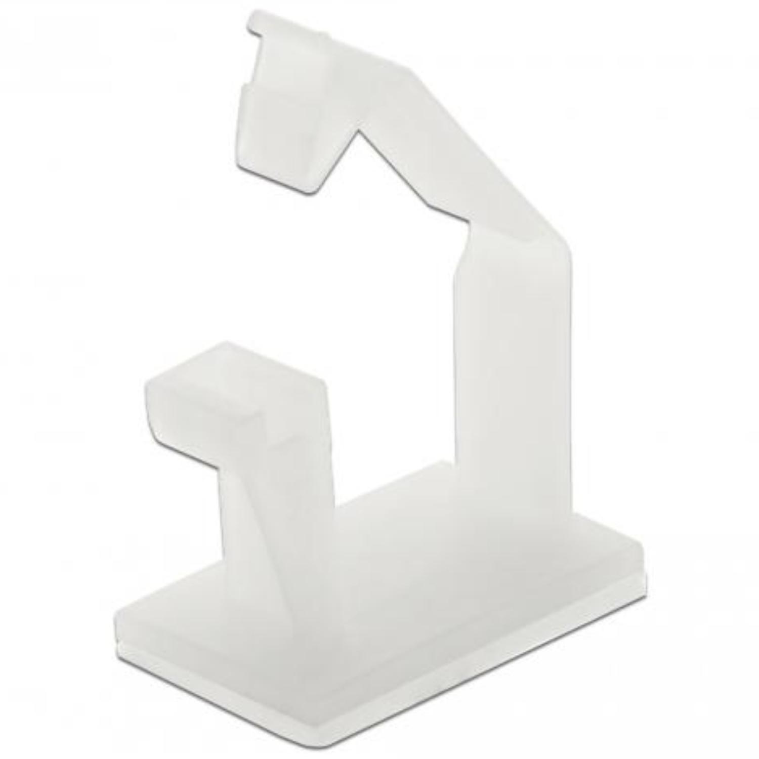 Kabelhouder met sluitclip zelfklevend - Delock