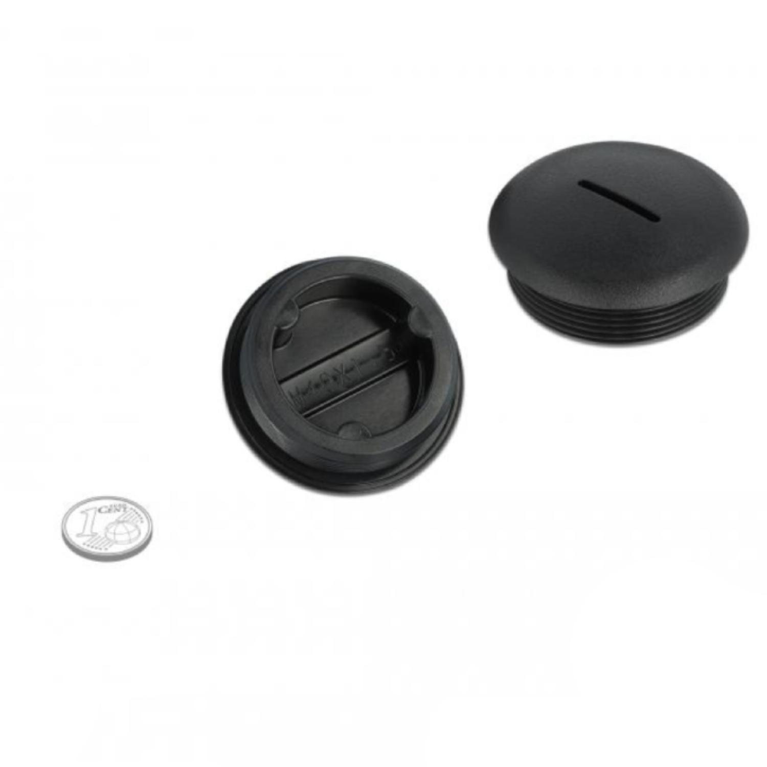 Delock afsluitpluggen M40 x 1,5 zwart 10 stuks - Delock