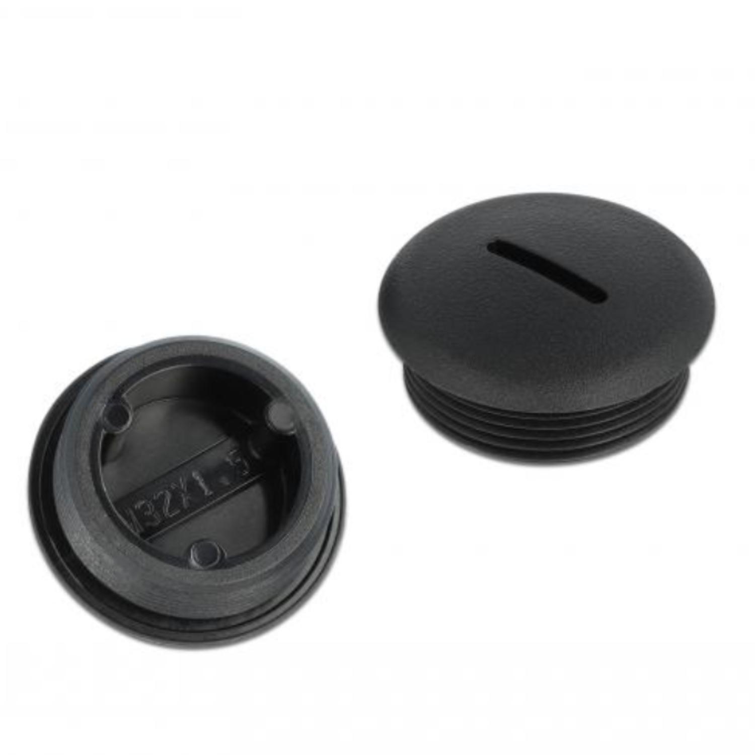 Delock afsluitpluggen M32 x 1,5 zwart 10 stuks - Delock