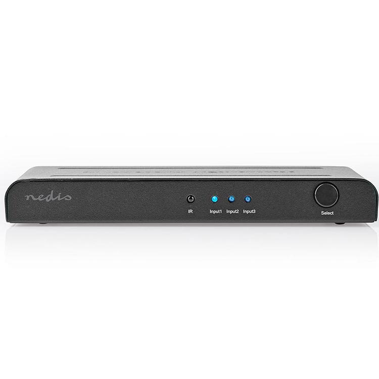 3-poorts 2.0 HDMI switch 4K - Splitter