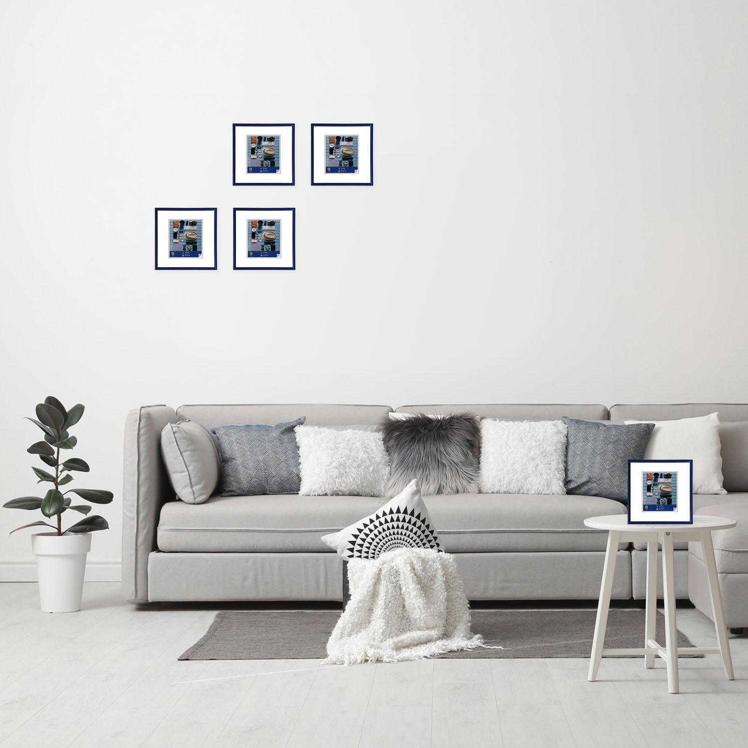 Fotolijst Napoli - 30x30cm - Blauw