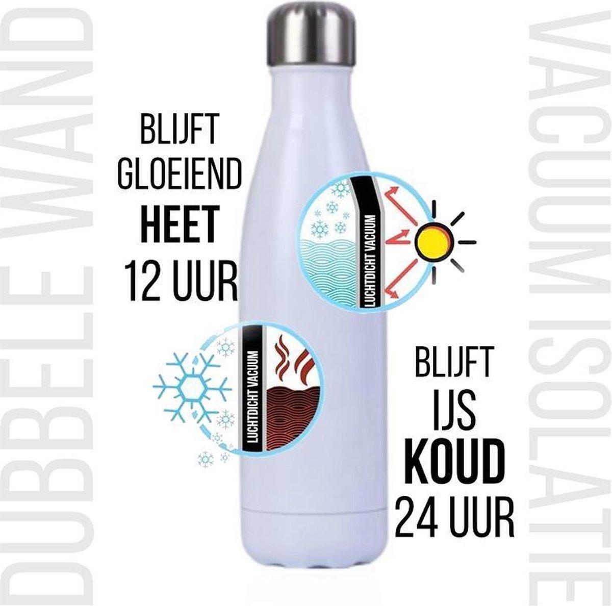 Drinkfles Pure color wit - Able & Borret