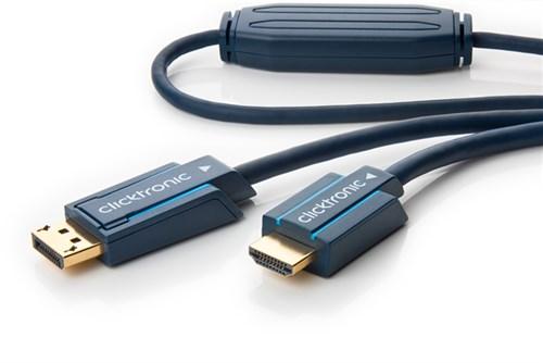 DisplayPort naar HDMI kabel - Clicktronic