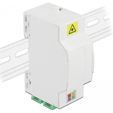 Glasvezel aansluitdoos DIN rail - Delock