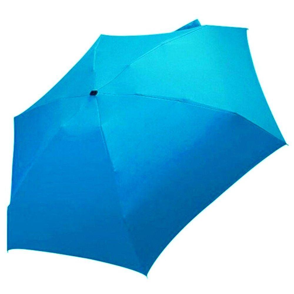 Elke week Niet doen binden Lichtgewicht Paraplu - Kleur: Lichtblauw Opvouwbaar: tot 16 cm