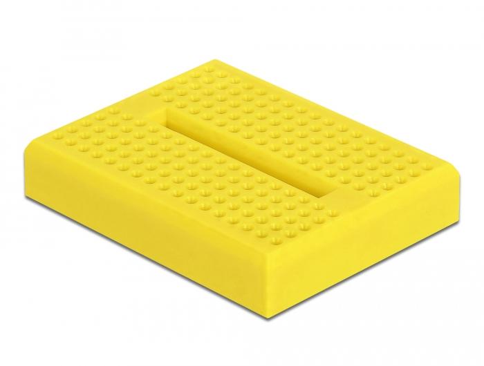 Delock Experimentele Mini-Steekbord 170 contacten geel - Delock