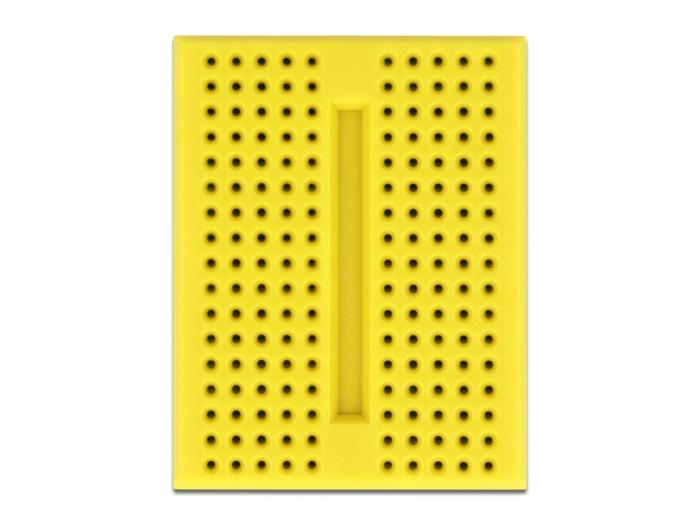 Delock Experimentele Mini-Steekbord 170 contacten geel - Delock