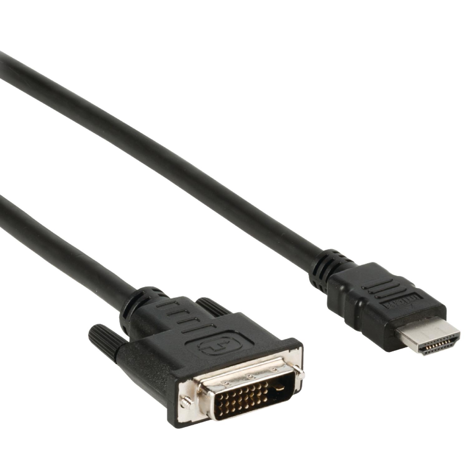 HDMI - DVI kabel - 3 meter - Nedis