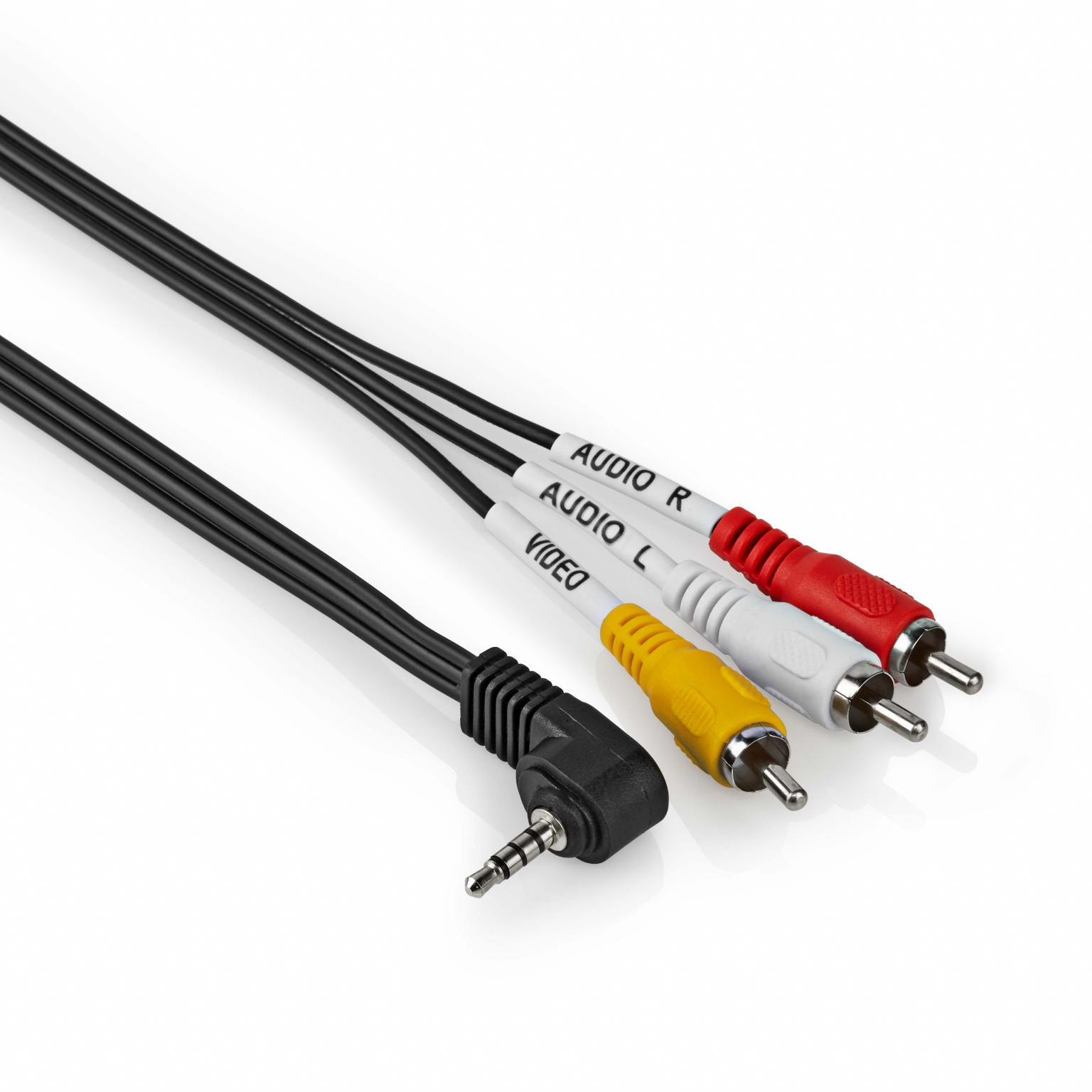 Jack naar composiet kabel - Allteq