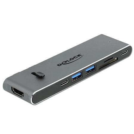 Delock Dockingstation Dual USB Type-C™ met HDMI / USB 3.2 / SD / PD 3.0 - Delock