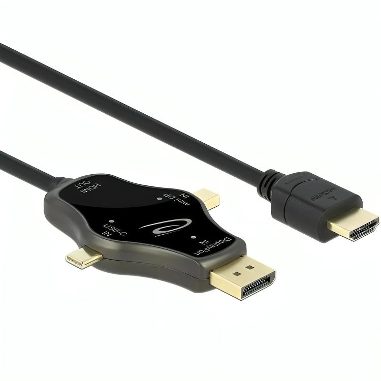 Mini DisplayPort multiport adapter - Delock
