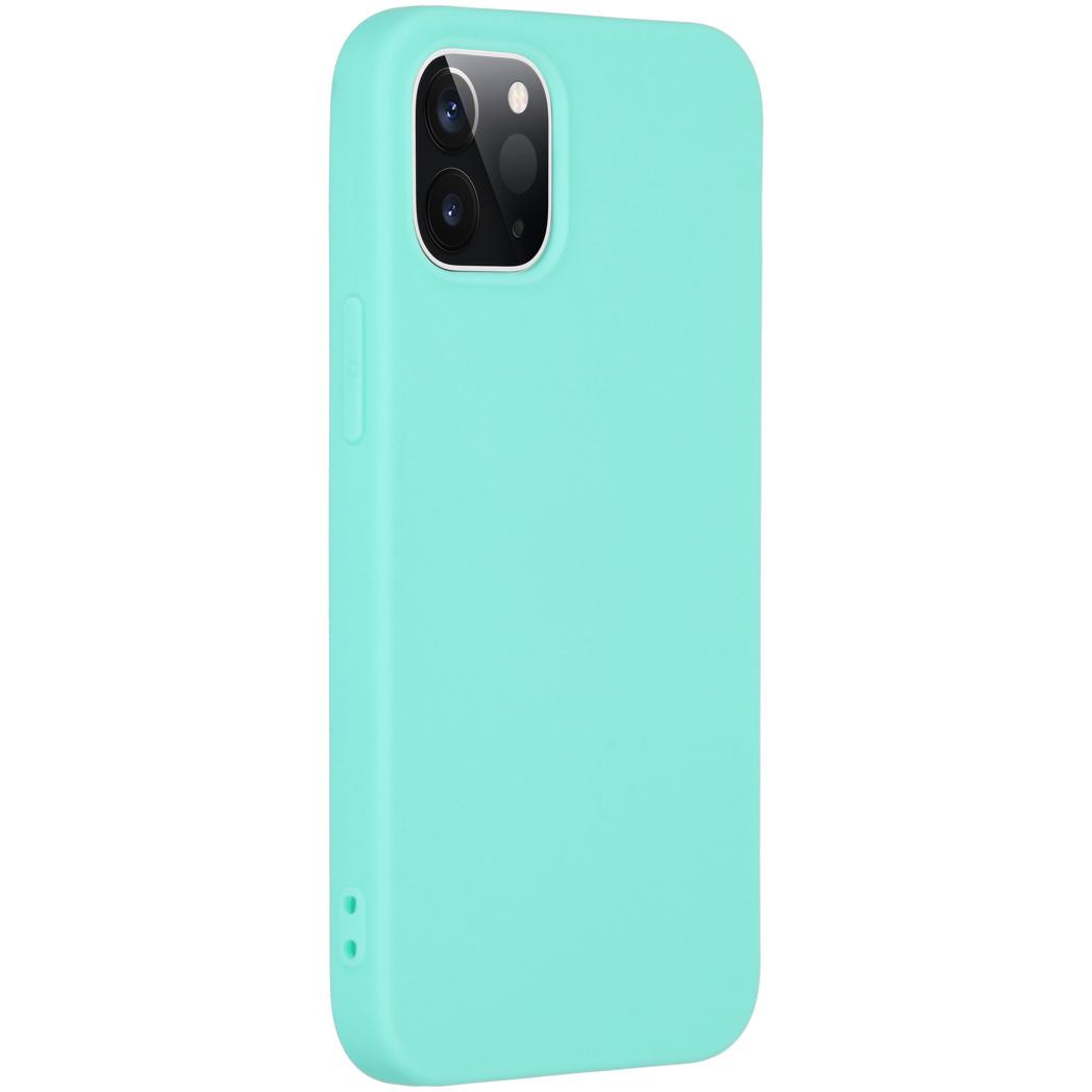 Color Backcover iPhone 12 5.4 inch - Mintgroen - Mintgroen / Mint Green - iMoshion