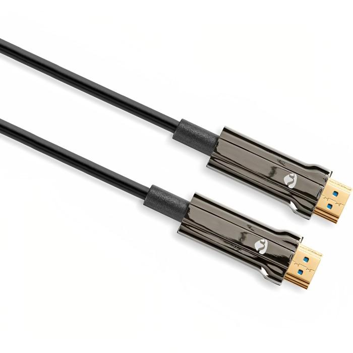 Gezichtsveld Economisch Ontwijken HDMI Kabel - 2.1 Ultra High Speed - 20 meter - Versie: 2.1 - Ultra High  Speed, Verguld: Ja, Aansluiting 1: HDMI A male, Aansluiting 2: HDMI A male.  Lengte: 20 meter.
