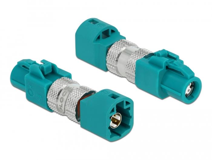 Delock Adapter HSD Z vrouwelijk naar HSD Z mannelijk - Delock