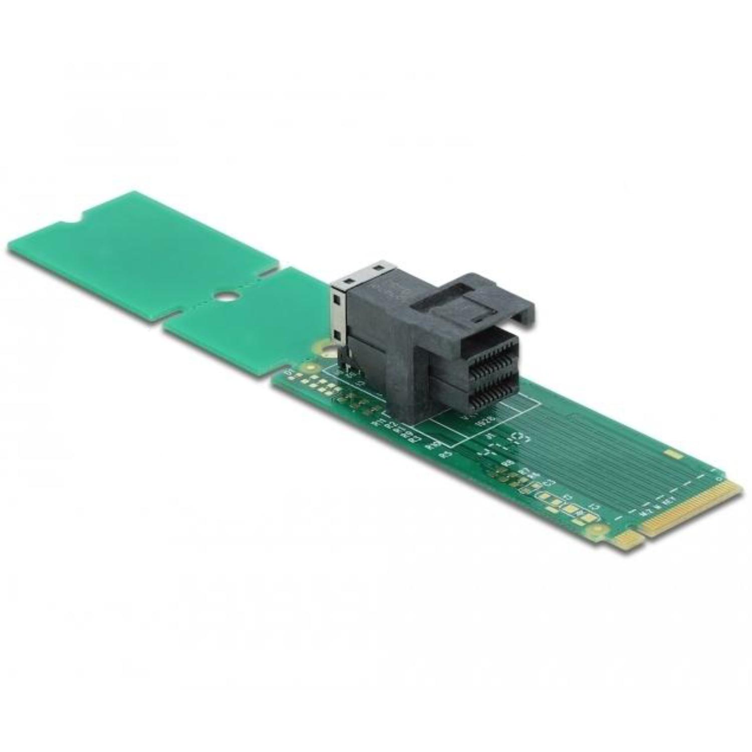 Delock Adapter M.2 Key M naar SFF-8643 NVMe 22110 / 2280 / 2260 - Delock
