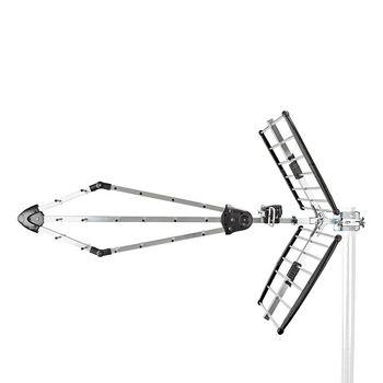 Buitenantenne - Radio/TV - Type: Actief, Aansluiting: F-Connector, Frequentieband: FM / UHF / VHF Versterking: 28 dB
