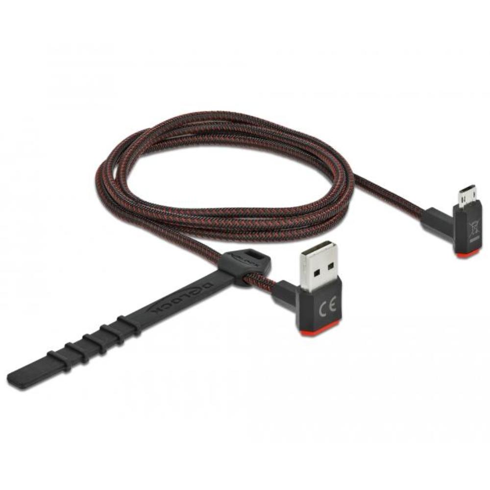 Delock EASY-USB 2.0 Kabel Type A Stekker naar EASY-USB Type Micro-B - Delock