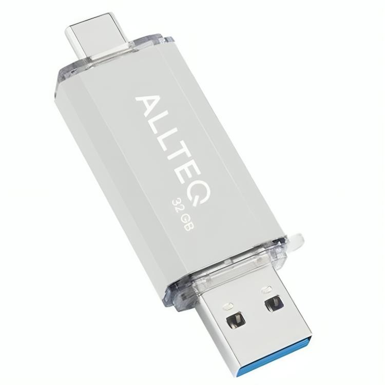 USB 3.1 stick - Zilver - 32 GB - Allteq