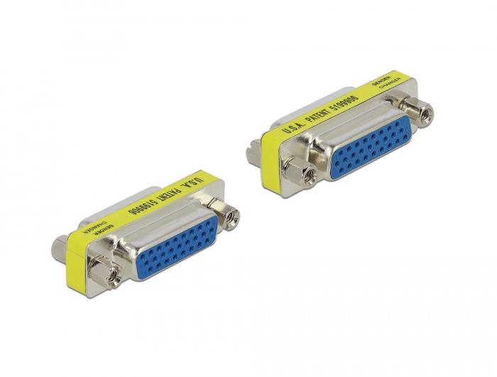 Delock HD/DB 26 Pin Geslachtswisselaar Aansluiting naar Aansluiting - Delock