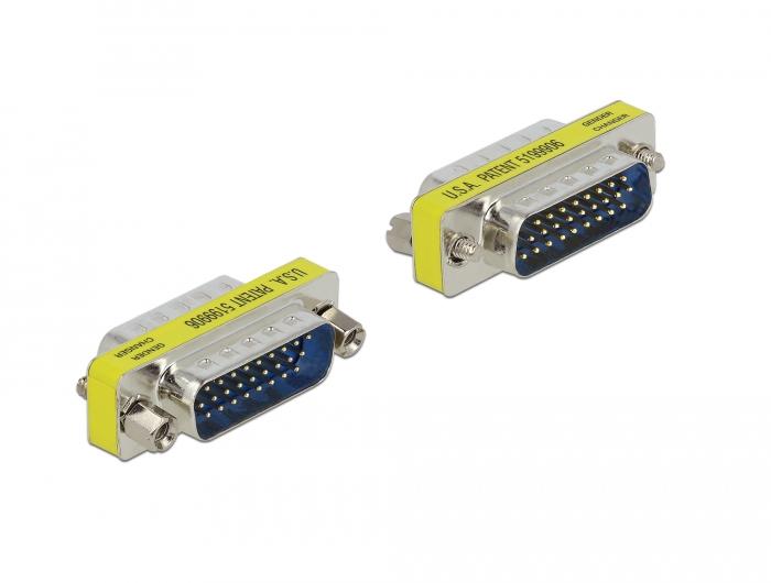 Delock HD/DB 26 Pin Geslachtswisselaar Stekker op Stekker - Delock
