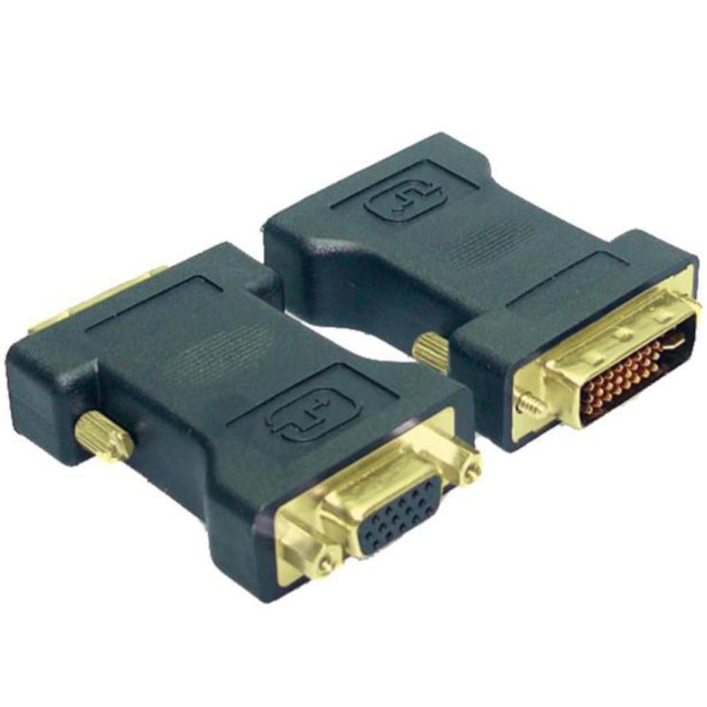 DVI-I naar VGA verloopstekker - Logilink