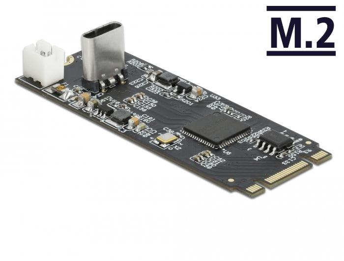 Delock Converter M.2 Key B+M stekker op USB Type-C™ connector - Delock