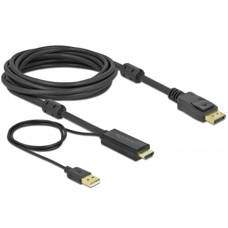 HDMI naar DisplayPort kabel - Delock