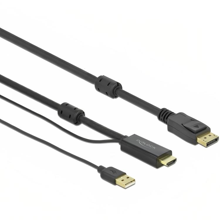 HDMI naar DisplayPort kabel - 3 meter - Delock