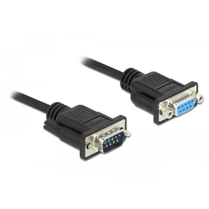 Delock Seriële kabel RS-232 Sub-D9 Stekker naar Buchse 3 m - Delock