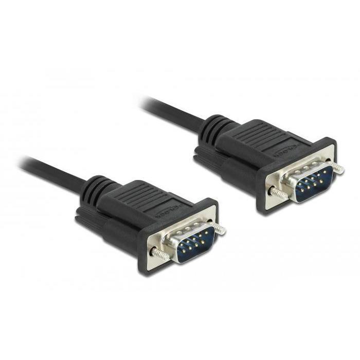 Delock Seriële kabel RS-232 Sub-D9 Stekker op Stekker 4 m - Delock