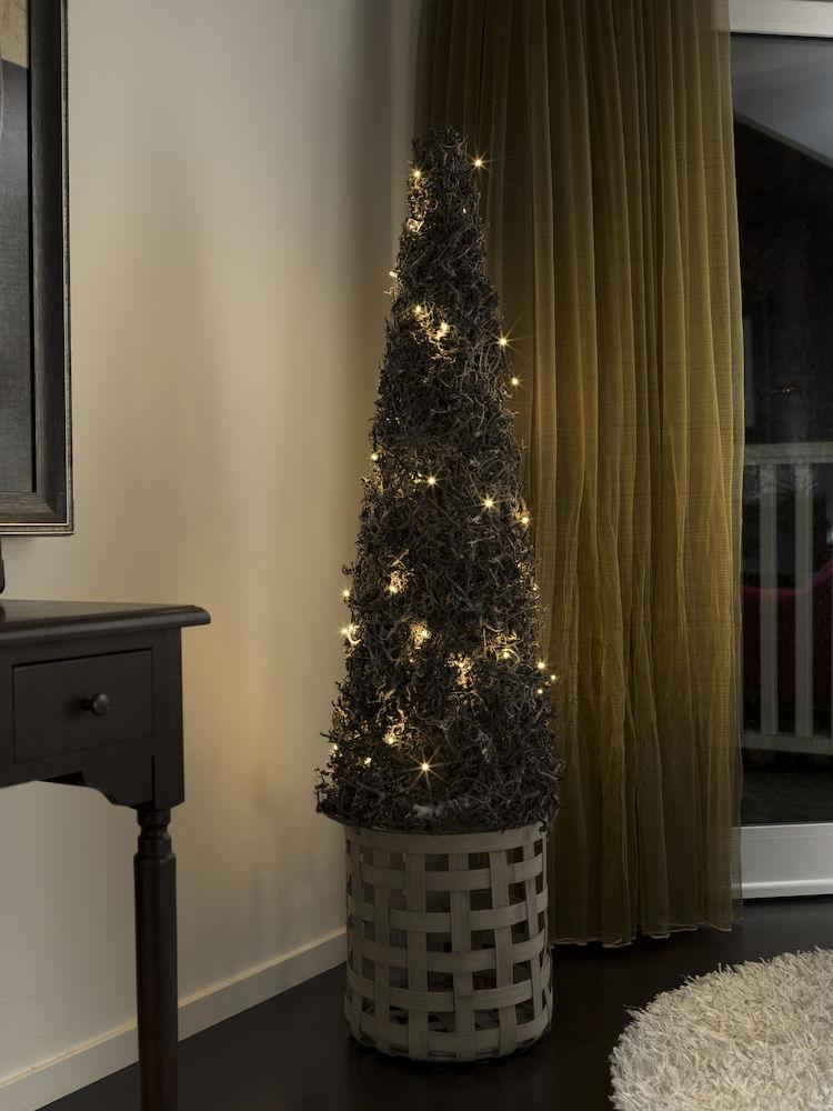 Led Kerstboomverlichting - 10 lampjes -0.63 meter - extra warm wit