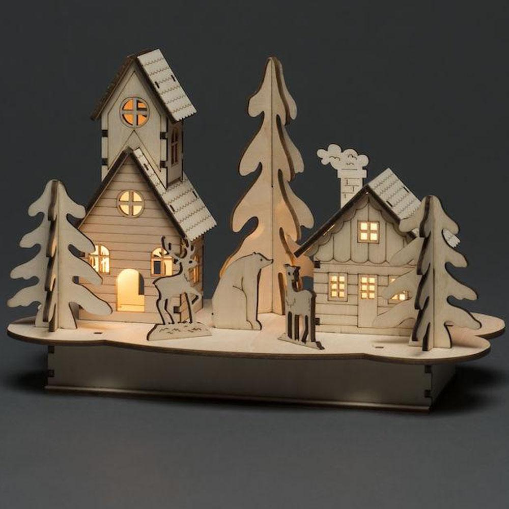 Kersthuisje kopen bij dé goedkoopste kerstwinkel Allekabels