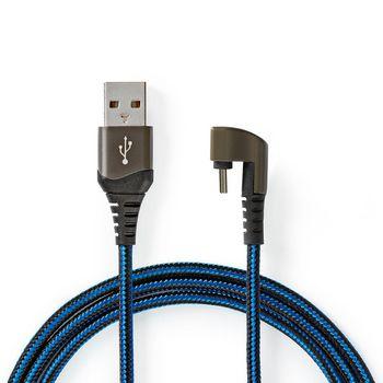 USB 2.0 Kabel A Stekker naar Type C™ Stekker 180 Stekker voor Gaming - Nedis