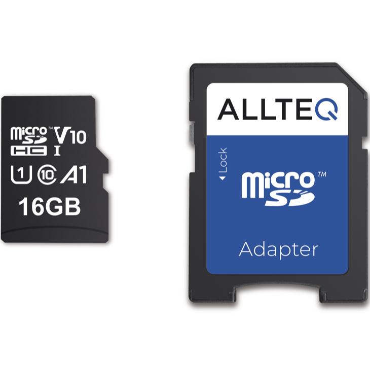 Micro SD kaart - 16 GB - Merk: Silicon Power - SDHC Pro, UHS-3 Hoge schrijfsnelheid voor 4K film, Leessnelheid: MB/s, Schrijfsnelheid: 80 MB/s, Opslagcapaciteit: 16 GB.