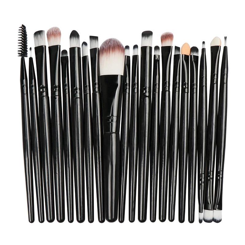 Make-up kwastenset - zwart