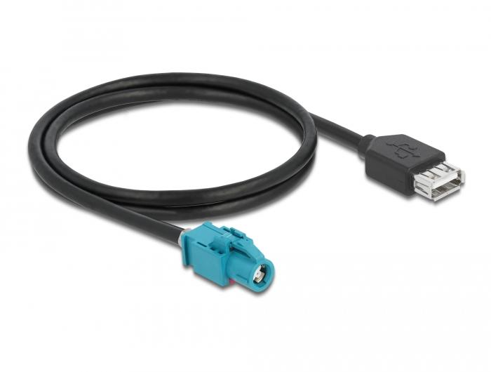 Delock Kabel HSD Z Stekker op USB 2.0 Type-A Stekker 1 m - Delock