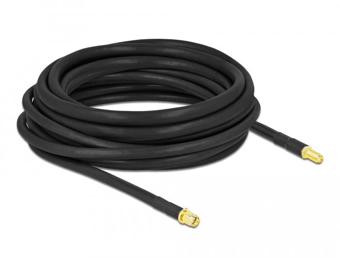 Delock Antennekabel SMA-Stekker naar SMA-aansluiting LMR/CFD300 7,5 m - Delock
