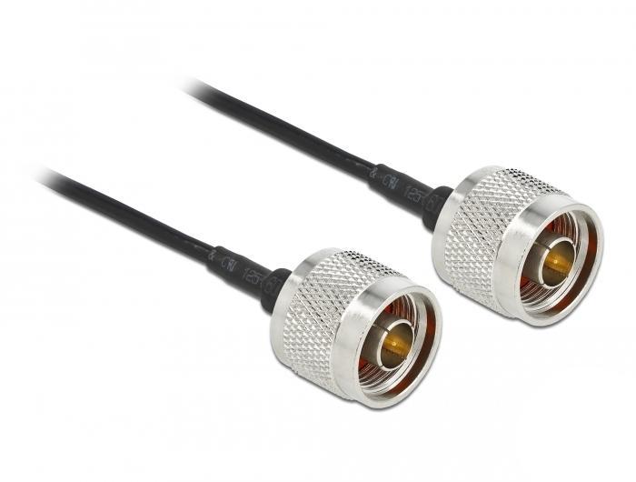 Delock Antennekabel N-stekker naar N-stekker LMR/CFD100 1 m met laag verlies - Delock