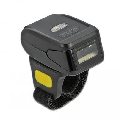Delock Ring-Barcodescanner 1D en 2D met 2,4 GHz of Bluetooth - Delock