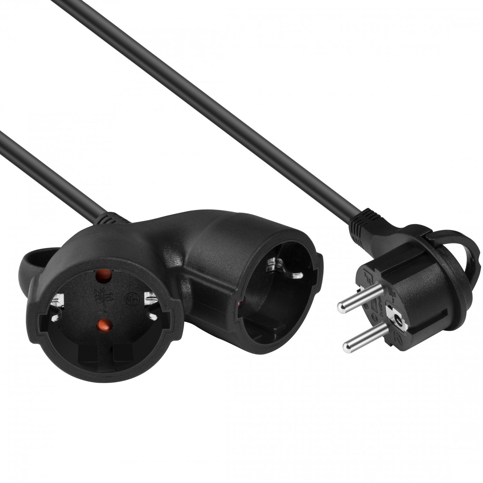 Schuko verlengsnoer - Allteq