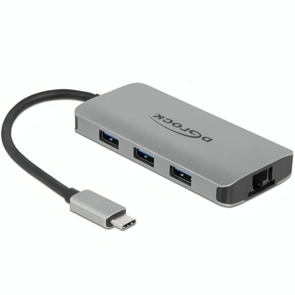 USB Hub met LAN Netwerkadapter