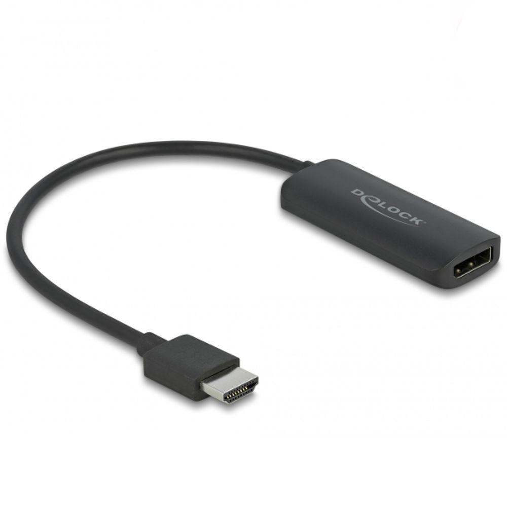 Delock Adapter HDMI-A Stekker op DisplayPort Aansluiting 4K 60 Hz