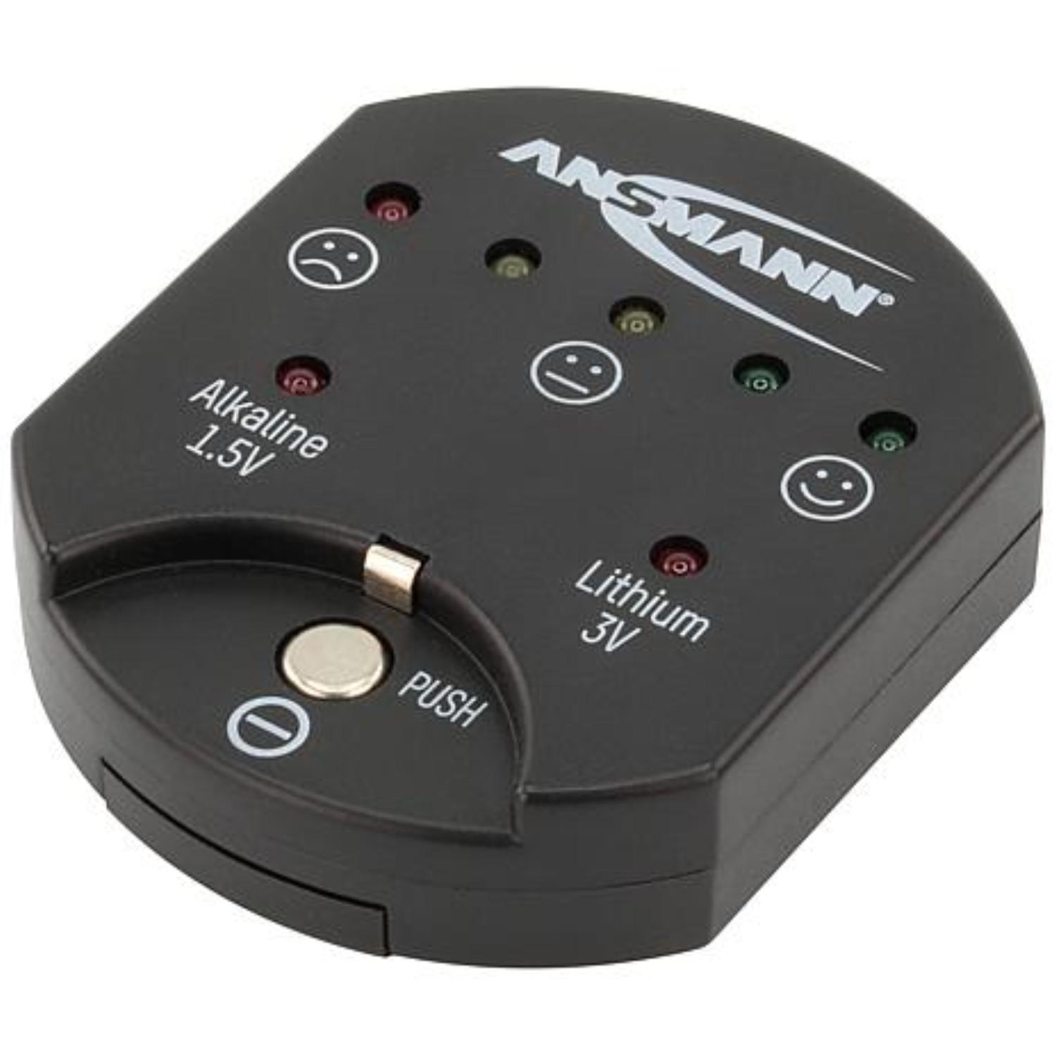 Knoopcel batterij tester - Ansmann