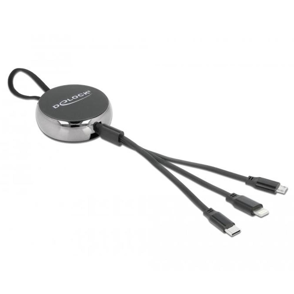 USB A naar multiport kabel - Delock