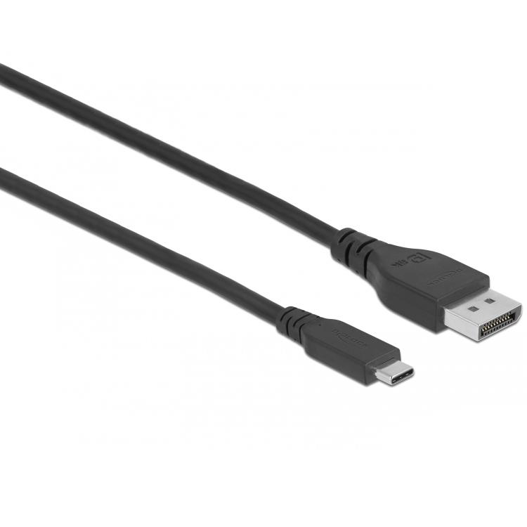 8K DisplayPort naar USB C kabel