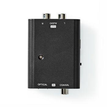 Optische audio omvormer - Optisch / coaxiaal naar tulp - Nedis