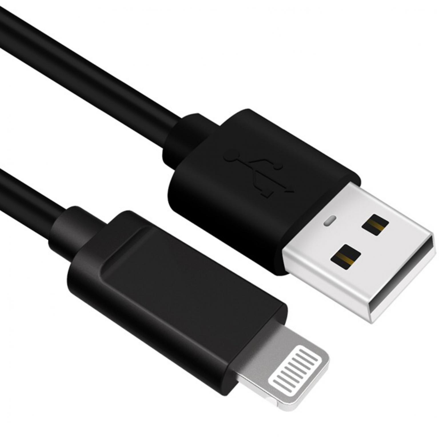 Korte 30CM USB naar Lightning Kabel voor iPhone en iPad - 2.4A Snellader -  Apple Carplay - 3 Stuks - Opladerkabel voor iPad en iPhone