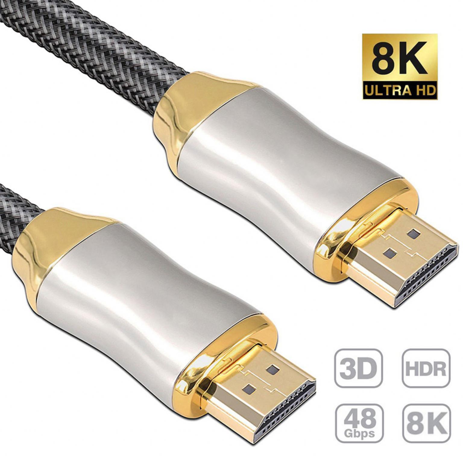 volgens kapitalisme goochelaar HDMI kabel - Versie: 2.1 - Ultra High Speed, Verguld: Ja, Aansluiting 1:  HDMI A male, Aansluiting 2: HDMI A male, Lengte: 1 meter.