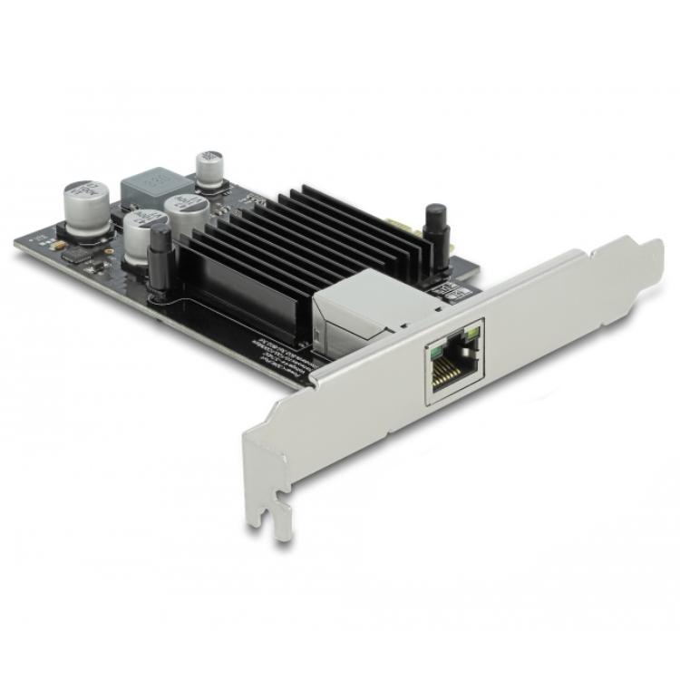 Delock PCI Express x1 kaart 1 x RJ45 Gigabit LAN PoE+ i210 - Delock