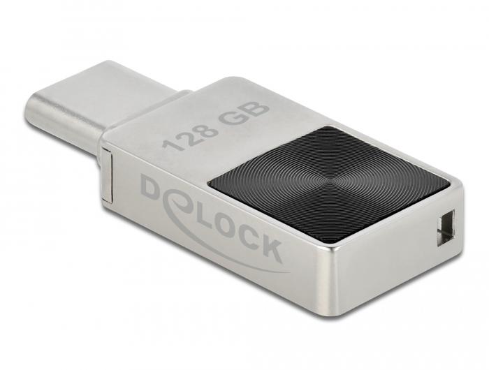 Delock Mini USB 3.2 Gen 1 USB-C™ Memory Stick 128 GB - Metalen behuizing - Delock
